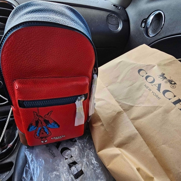 Coach Limited Edition Spider-Man Backpack/Bag - Picture 6 of 7